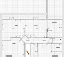 Plan électrique suite à la MAP ( prise, RJ45, plafonnier, applique murale..)