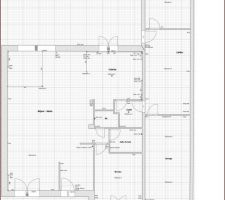 Plan électrique suite à la MAP ( prise, RJ45, plafonnier, applique murale, EC/EF/EU..)