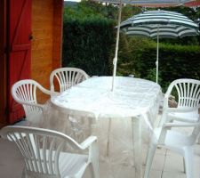 Mise en place terrasse provisoire