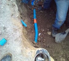 Nouveau raccordement au compteur d'eau