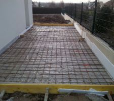 Coulage dalle garage