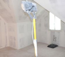 La chambre parentale est finie prête à peindre