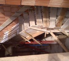 Marches en cours de coffrage