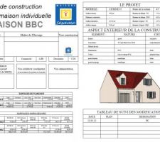 Description g&eacute;n&eacute;rale de la maison