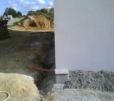 Regard côté garage