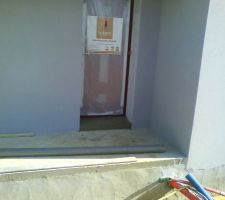 Seuil porte d'entr&eacute;e