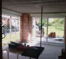 Baies vitrées du salon