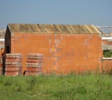 La volige posée par mes soins!