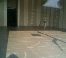 Le carrelage !!!! enfin !