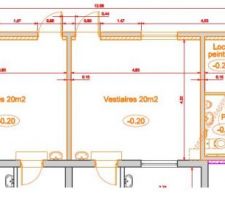 Plan général de l extension vu de dessus