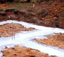 25 novembre 2011 ===> COULAGE DES FONDATIONS