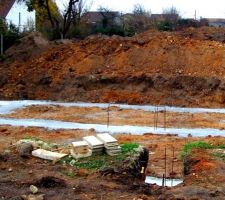 25 novembre 2011 ===> COULAGE DES FONDATIONS