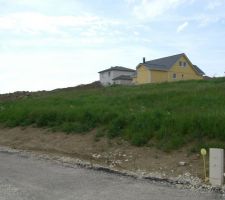 Terrain avant les travaux.