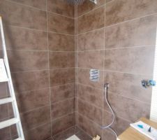 Douche encastrée :)