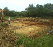 Terrassement des fondations