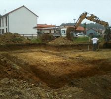 Terrassement des fondations
