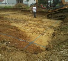 Terrassement des fondations