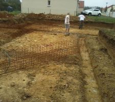 Ferraillage des fondations