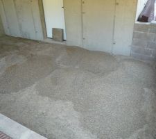 Préparation du dessous de terrasse pour les dalles