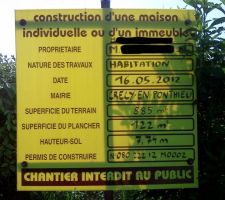 Permis de construire
