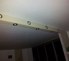 Spots encastr&eacute;s