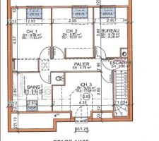 Plans du 1er étage