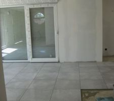 Le carrelage!