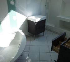 La salle de bain des enfants