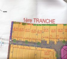 Vue du terrain qui est le lot n&deg; 31