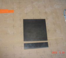 Carrelage anthracite pour le rez de chauss&eacute;e