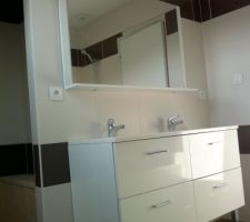 Meuble double vasque Castorama