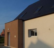 Gouttières alu noires