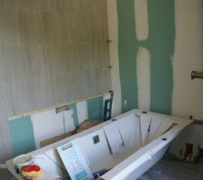 C&ocirc;t&eacute; baignoire