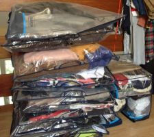Rangement de mes affaires d'hiver