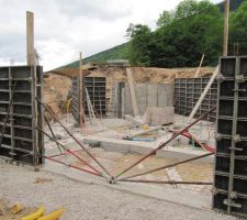 Elevation murs du sous-sol