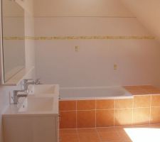 SDB avec meuble double vasque