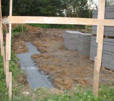 D&eacute;but des fondations