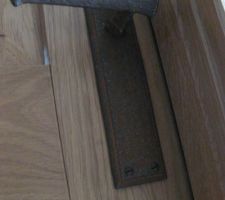 Poignée des portes intérieures