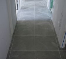 Couloir joints faits