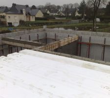 Préparation de la dalle