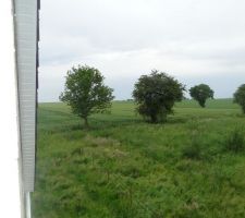 Vue de la porte-fenêtre ch 3