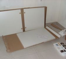 Montage du meuble sous évier.