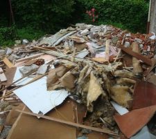 Les gravas dans le jardin