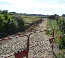 Reprise de la viabilisation des terrains