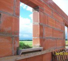 Appui de fen&ecirc;tre du cellier