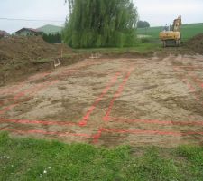 Traçages des fondations