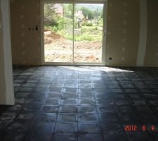 Le carrelage s&eacute;jour