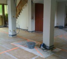 Le tms est pos&eacute;, avec la reservation pour la chemin&eacute;e future