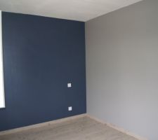 Les deux couleurs mises dans la chambre.