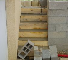 Escalier couler